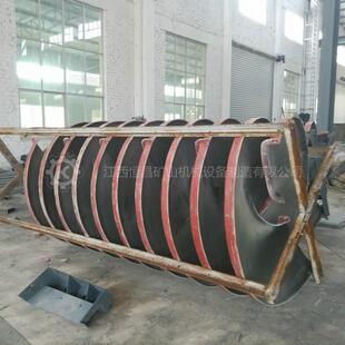 江西恒昌玻璃钢螺旋溜槽矿用BLL1200型加厚钨锡煤泥重选设备厂家
