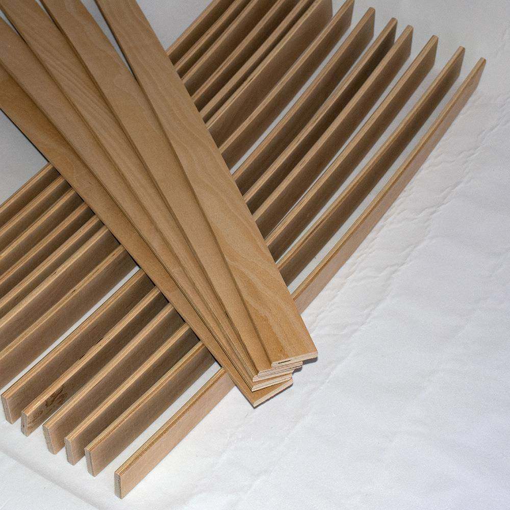 杨木直板木板条多层排骨条床板条多种规格直板床板条弯曲床板条