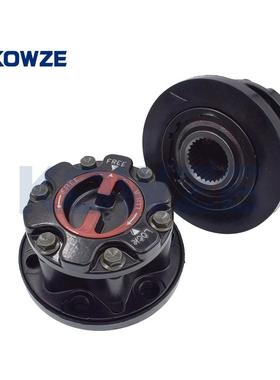 MB886389现货黑色28T锌合金前轮轴头离合器适用帕杰罗L200