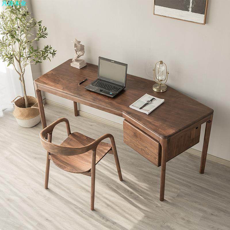 北美黑胡桃木书桌实木转角北欧现代简约原木樱桃木橡木写字台餐桌,畜牧/养殖物资,畜牧/养殖器械,淘宝优惠券,粉丝福利购,淘宝优惠卷