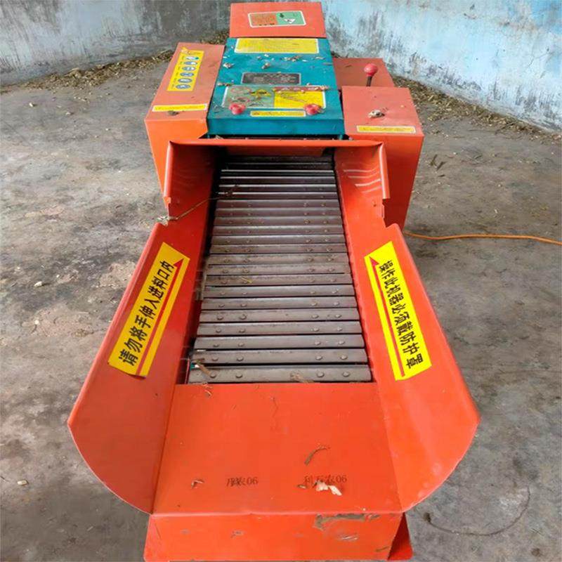 喂牛羊打草机科瑞生产家用小型切草机干湿两用秸秆铡草揉丝机