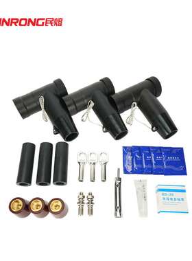 10KV欧式可触摸JBK前后插T型接头屏蔽肘型ZT美式电缆分支箱插拔头