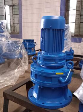 双级摆线减速机BLED120-595-0.25KW分体式减速器运转平稳噪声低