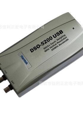 汉泰HANTEKDSO-5200200Mhz数字存储虚拟示波器
