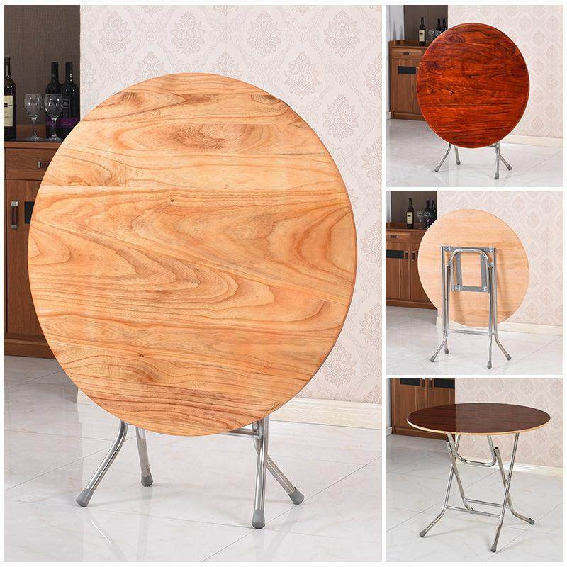实木折叠餐桌家用桌子摆摊大圆桌简易酒店桌椅6人8人家用圆形饭桌,电子元器件市场,其它元器件,淘宝优惠券,粉丝福利购,淘宝优惠卷