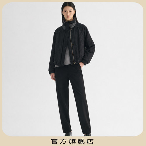 柯罗芭春秋迷你立领短款棉服