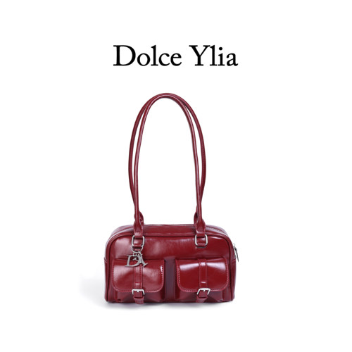 DolceYlia/DY枕头包腋下包单根肩带2026新款波士顿包多功能相机包