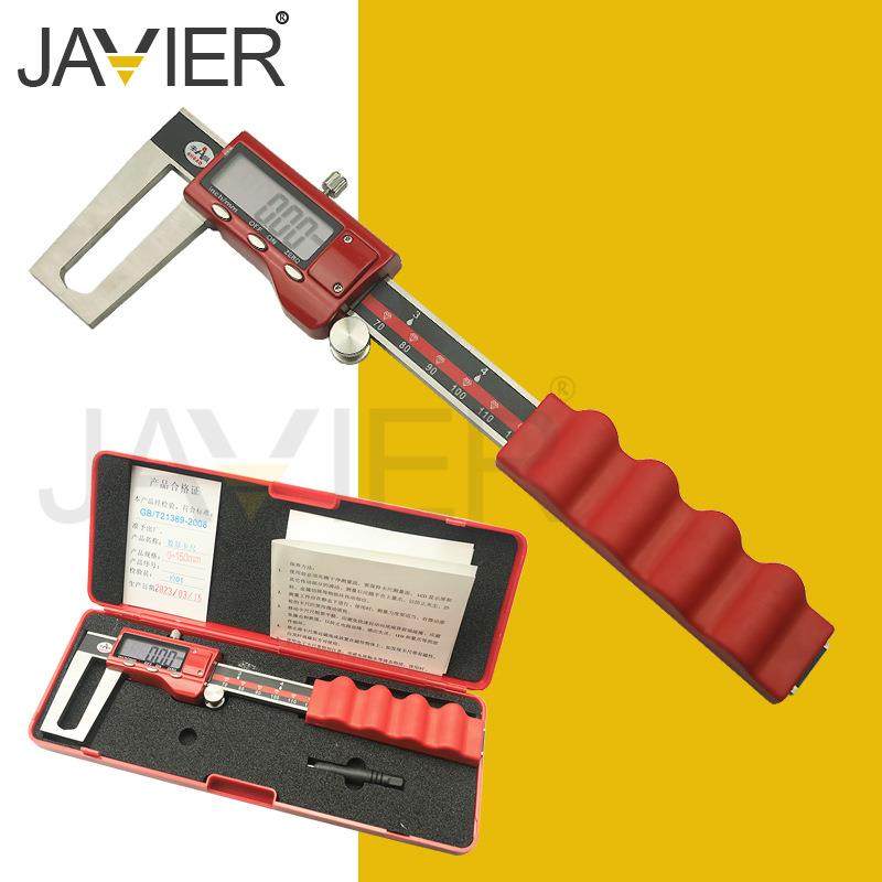 JAVIER0-150MM外沟槽数显游标卡尺不锈钢电子数显刹车片卡尺,模玩/动漫/周边/娃圈三坑/桌游,模型制作工具/辅料耗材,淘宝优惠券,粉丝福利购,淘宝优惠卷