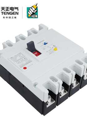 天正 TGM1L-250L/4300B 250A漏电保护空气开关塑壳断路器200A160A