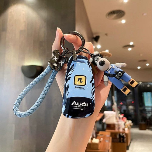 适用奥迪q3钥匙套24款q2l折叠a6l