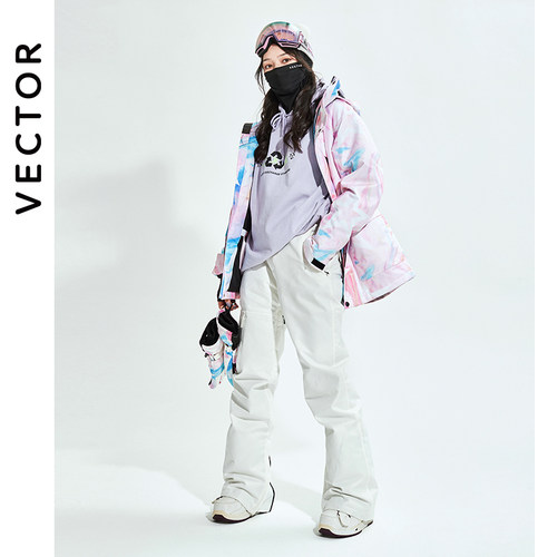 VECTOR滑雪服套装全套女保暖滑雪衣男单双板雪裤防风保暖滑雪装备