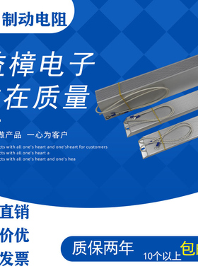 RXLG 3KW 4KW 5KW 8KW 8000W至10KW制动刹车电阻梯形铝壳电阻