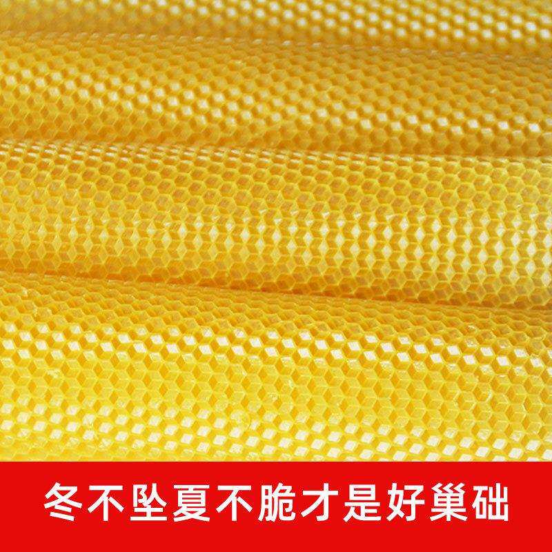 中蜂深房巢础巢脾中蜂蜂蜡深房巢脾片做巢蜜蜂用巢础蜜蜂巢础巢基