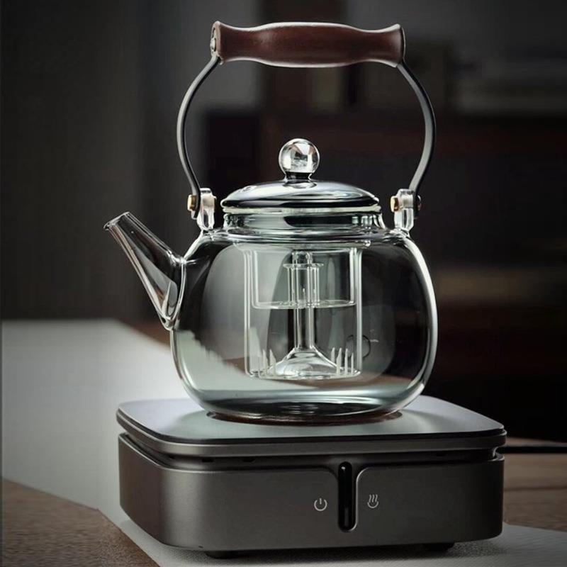 厂价提梁壶星空珠茶壶煮茶壶烧水壶煮茶器玻璃茶壶高端煮茶器