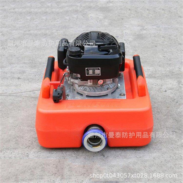 FTQ3.0/8 手动浮艇泵铝合金单级离心泵四冲程汽油机动力浮艇泵
