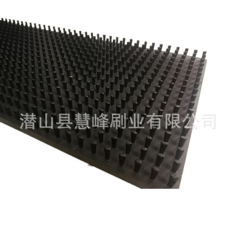 钣金物料缓冲工作台面毛刷板 数控冲床PVC板刷平台减震尼龙平板刷图片