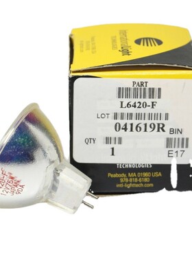 ILT灯泡 L6420-F 12V 75W,PCR检测ABI 7300 7500荧光定量仪杯泡