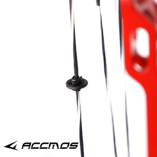 美国博宁反曲弓箭 唇珠吻钮配2个定位铜扣射箭弓弦配件