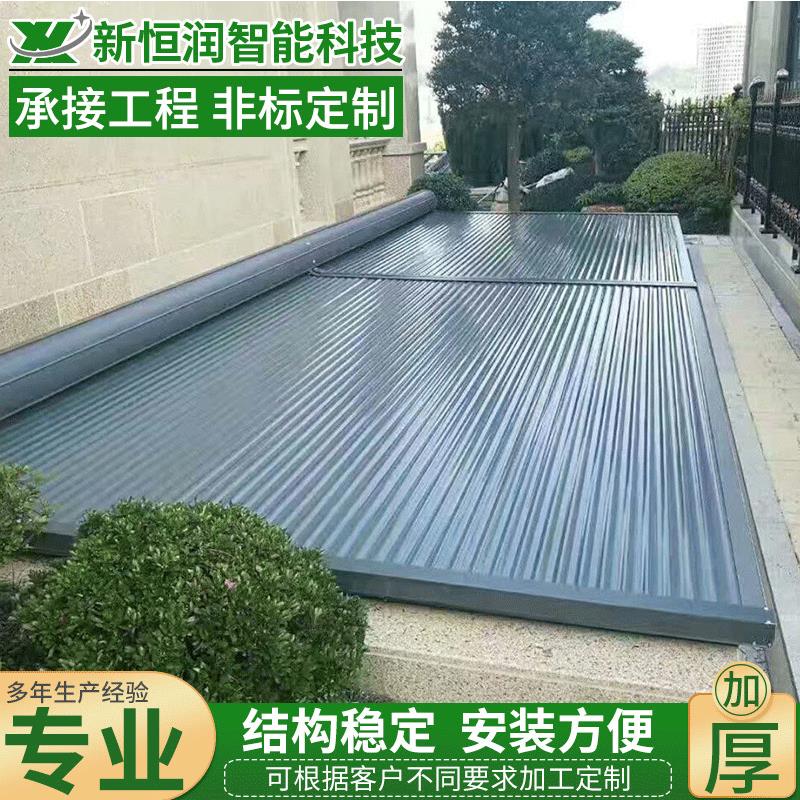 定制阳光房别墅透明雨棚遮阳棚pc耐力板露台阳光棚铝合金遮雨棚