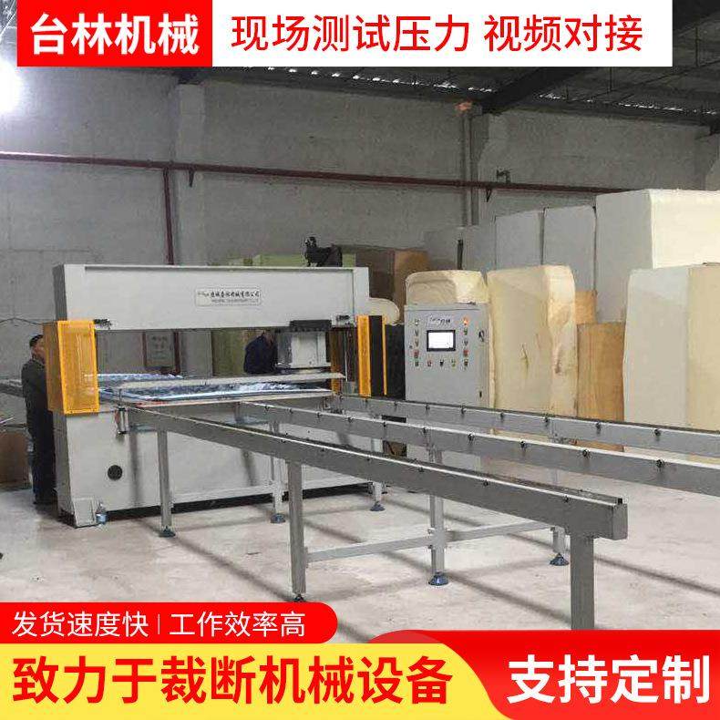 厂家直销全自动鞋垫裁断机皮革下料机海绵模切机自动裁切机