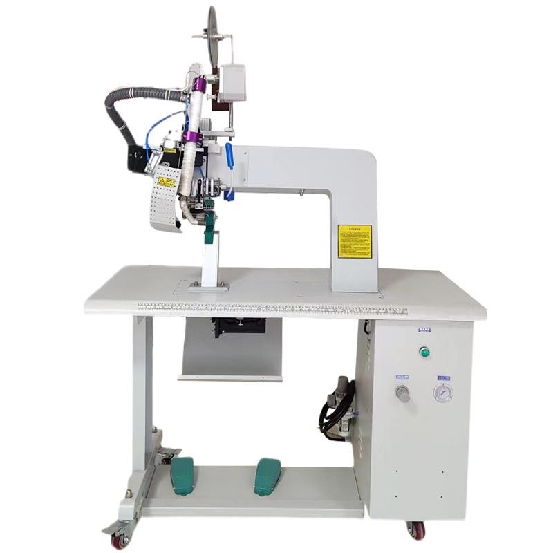 加工热风缝口密封机HT-5加放带器雨衣冲锋衣服装压胶机规