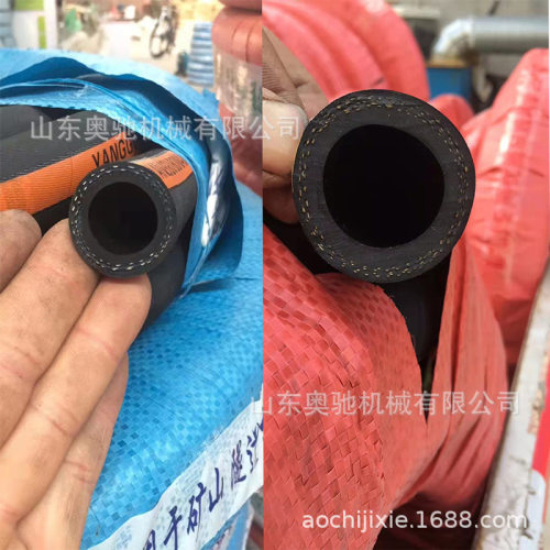 矿用凿岩机高压风管空压机凿岩机用毛面橡胶管风镐气镐管