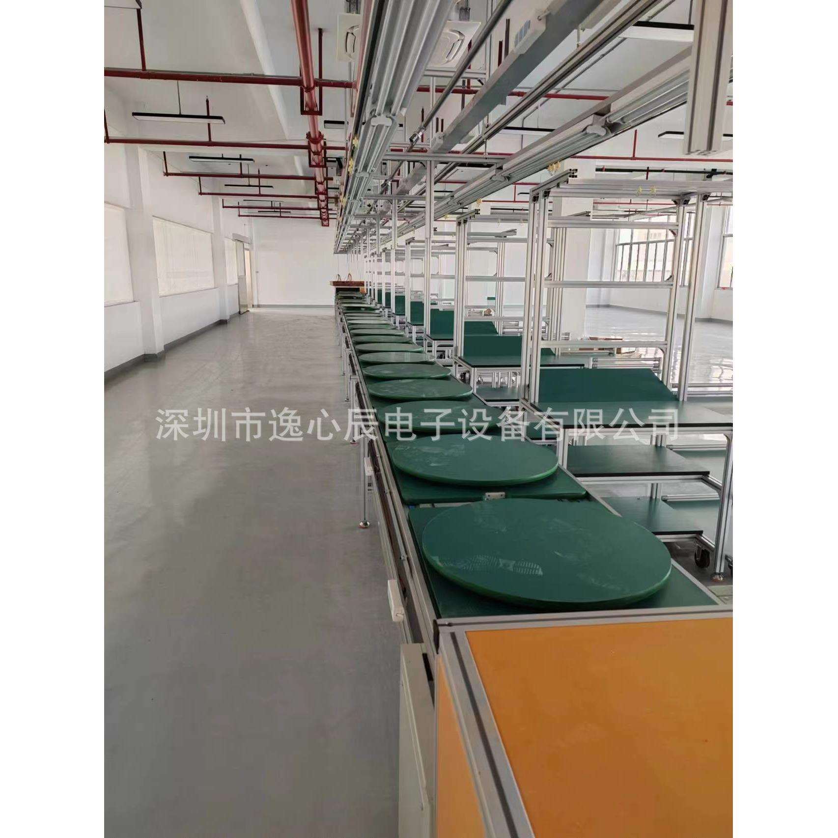 福州供应组装流水线 方案设计 横移式来福轮工装板测试线厂区规划
