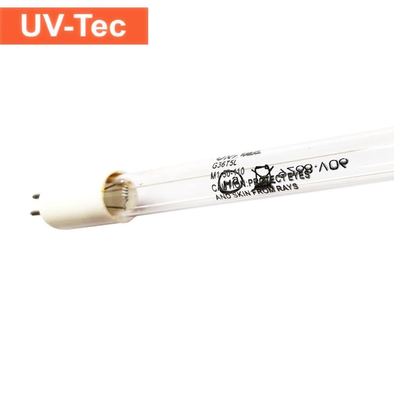 紫外线消毒灯管UV-TEC GPH 843L/4P单端四针水处理灯管40W现货