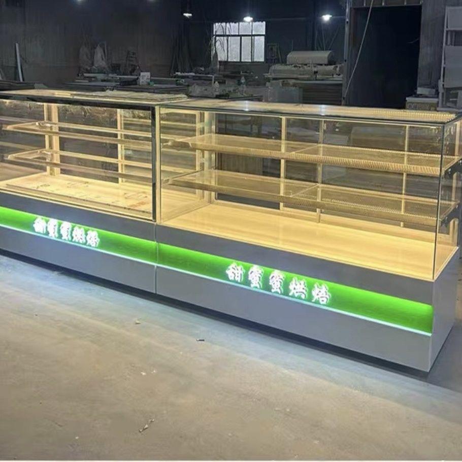 多层中式糕点展示柜蛋糕柜商用西点烘焙糕点冷藏展示柜图片