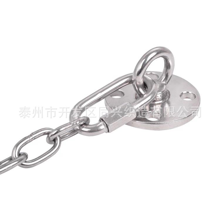 吊床悬挂套装秋千挂钩 吊床吊椅配件秋千悬挂 梅陇锁厚盘链条