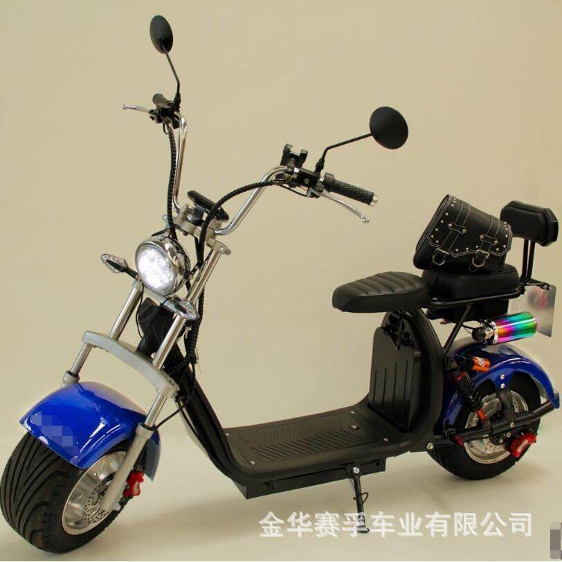 电动哈雷车哈雷电动滑板车锂电电动自行车两轮成人代步车锂电
