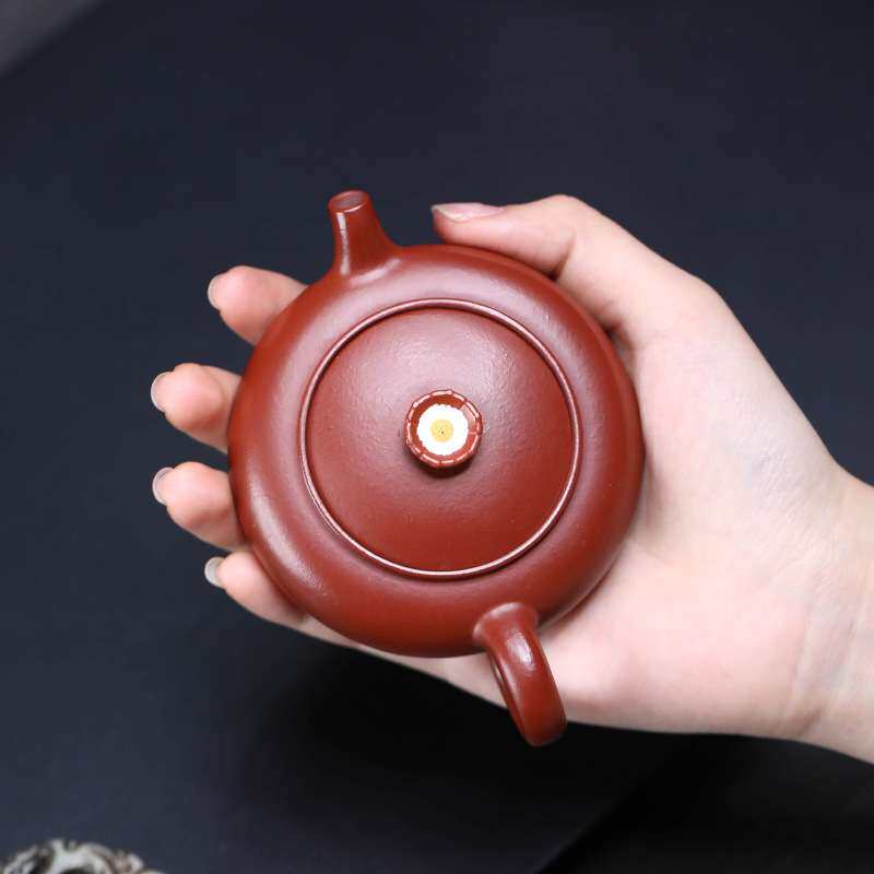 紫砂壶宜兴小容量茶壶小品·安宁壶手工紫砂壶过滤泡茶壶小号功夫