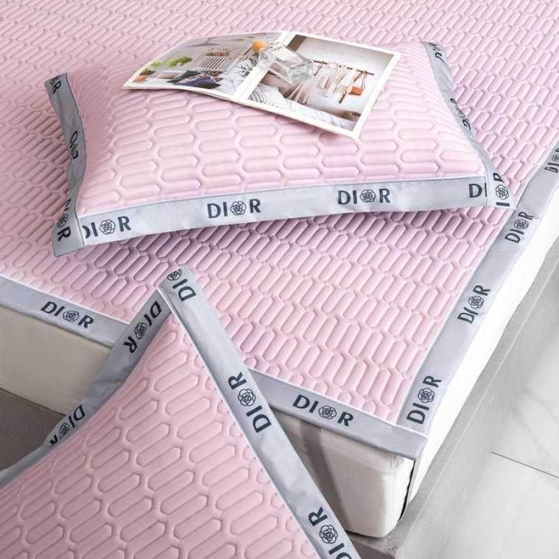 2025新款柔软舒适凉感丝乳胶枕套 迪娅-紫