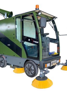 W洁盛世DJ230032907GYP驾驶式扫地机物鼎业带高压雾炮扫车雾炮地