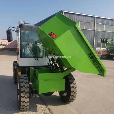柴油侧翻斗车市政工程道路管道铺设运输沙石沥青土方清运生活垃圾