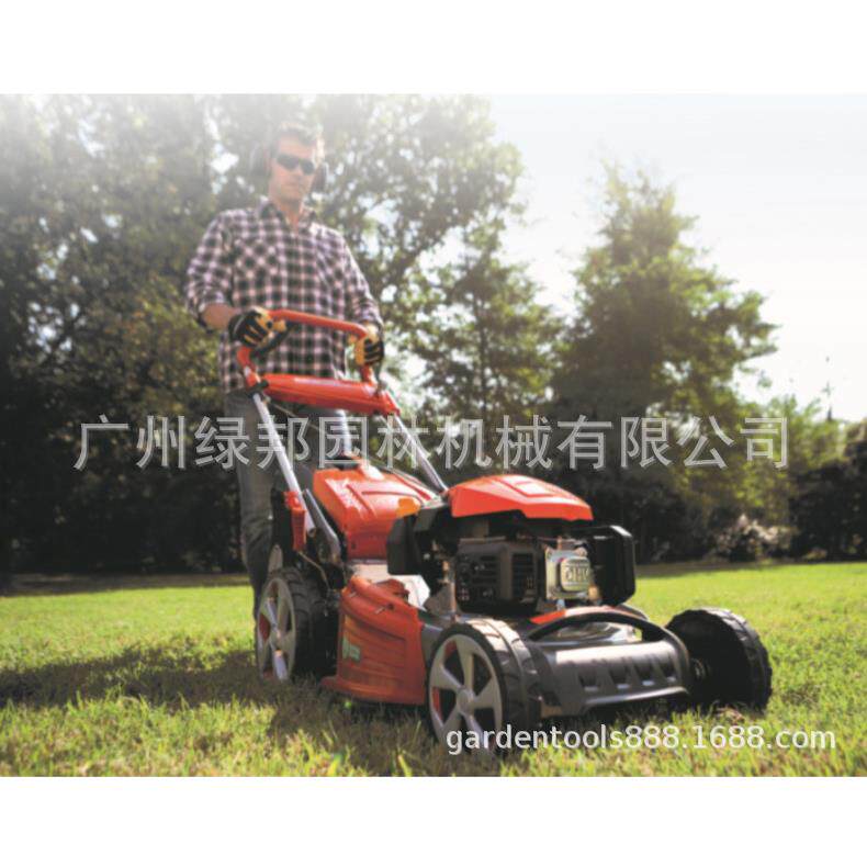 欧玛割草机自走式手推草坪机小型庭院家用修剪机规格图片G48/53