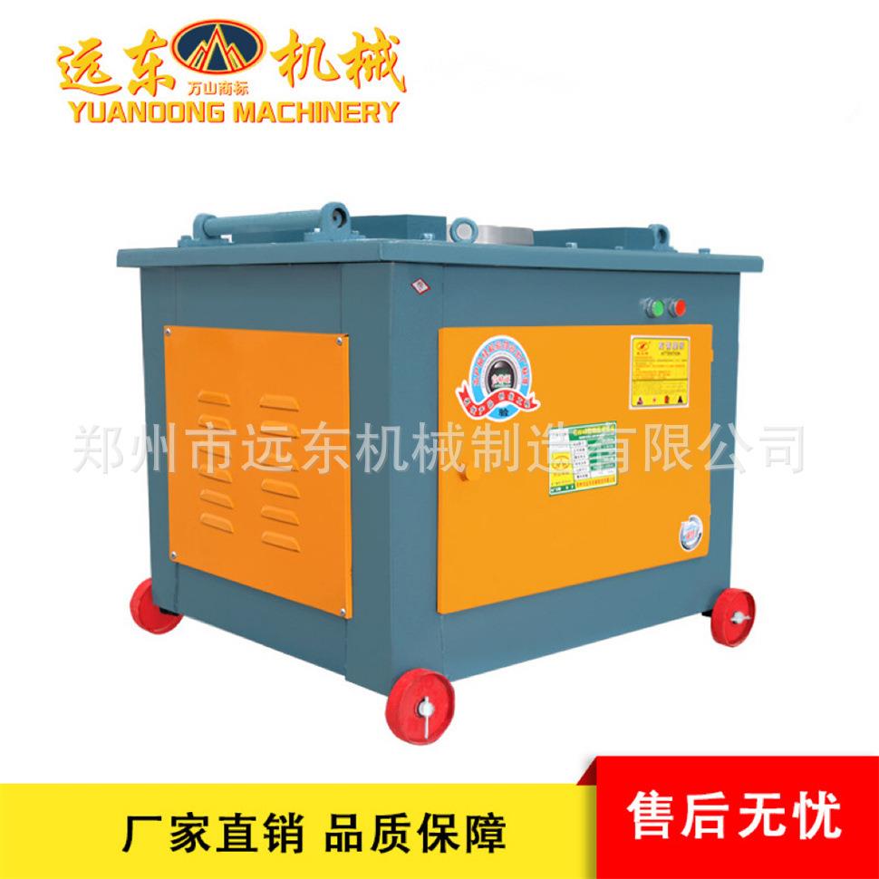 GW40涡轮蜗杆数控弯曲机圆钢螺纹钢折弯设备建筑台式钢筋弯曲机