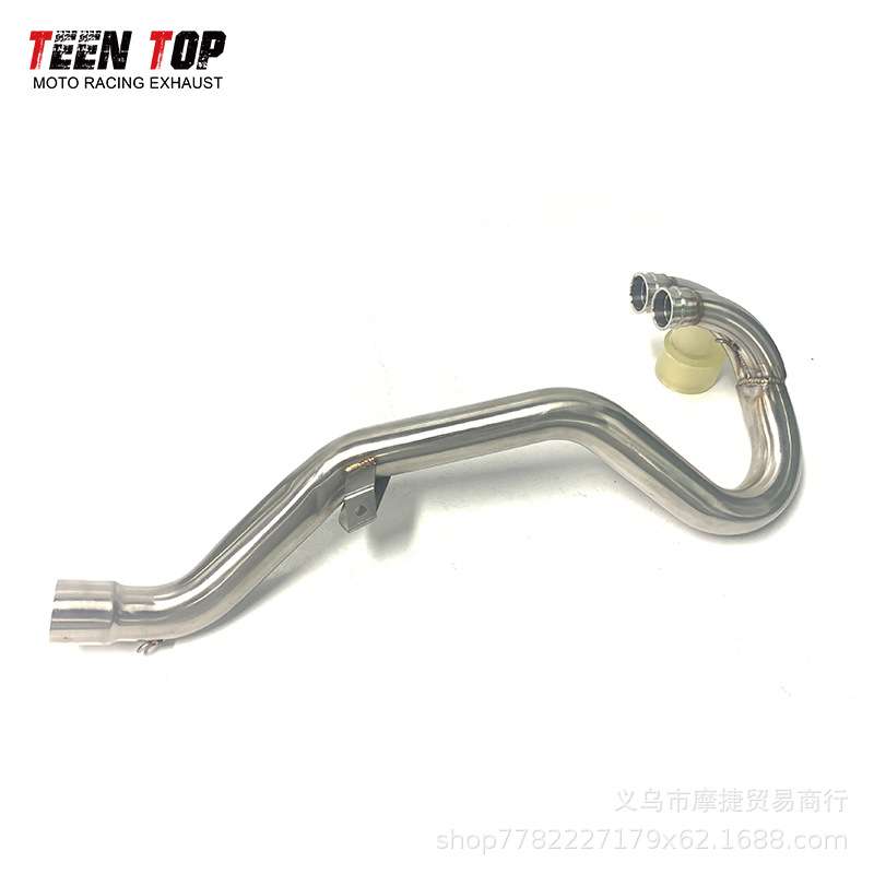 KTM250EXC/400/450EXC改装越野车4冲前段不锈钢钛合金排气管04-07
