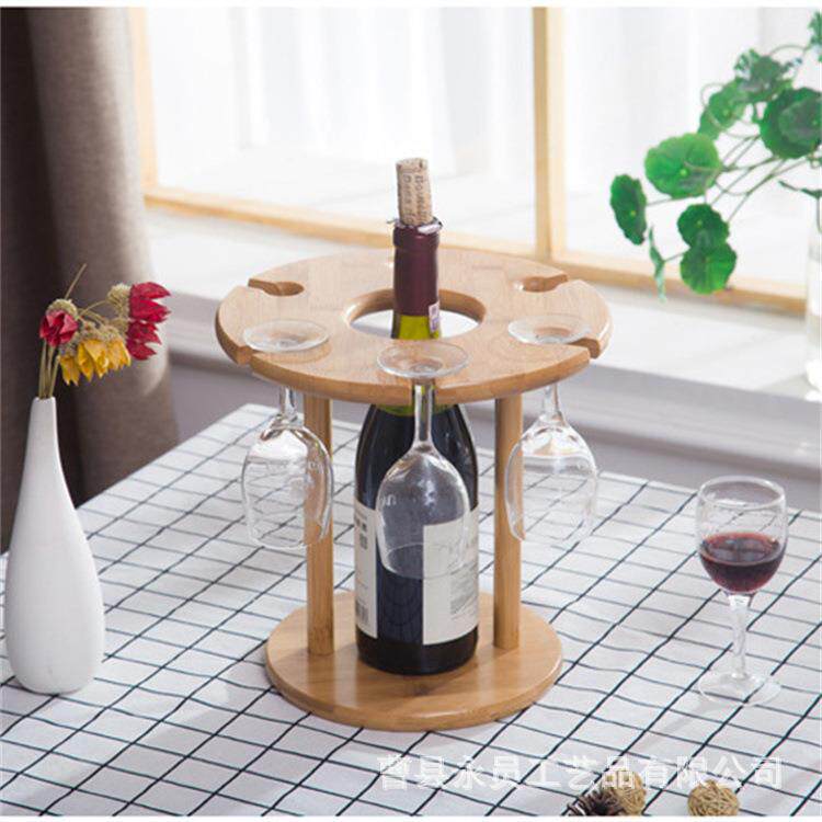 实木酒酒架厨房木意质高脚杯整理架红酒收架11.3木质展示架创杯纳