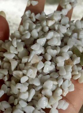 景黑色白色砾石洗小石子颗675粒碎石院铺路石枯山水水庭院公园庭