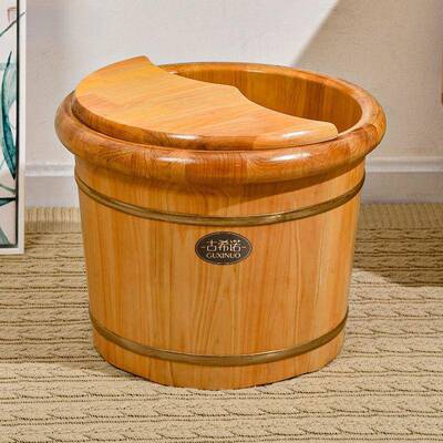 老式香柏木脚桶洗脚家用泡泡木盆泡脚木桶脚桶nX3hGYFj加实木足浴