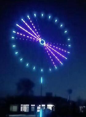 境跨烟花灯蓝声控USB牙5VLED流水幻彩灯装带AP5050RGBP控制圣诞节