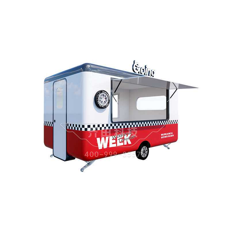 齐田多功能移动餐车夜市广场景区网红街道餐饮美食咖啡奶茶售卖亭