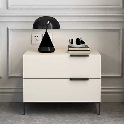 创意设计床头柜意式极简铁艺储物柜北欧现代简约床头收纳柜cabine