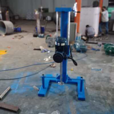 小型手动升降式分散机 涂料油漆电动搅拌器分散机