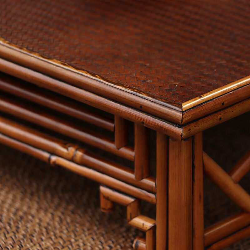 2021新款 风眼竹茶桌 中式案几小茶几展示茶台案台中式榻榻米茶