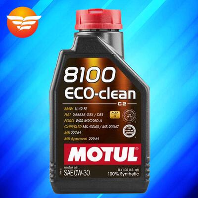 摩特8100ECO-CLEAN0W-30C2SP级国6B1L进口酯类全合成机油