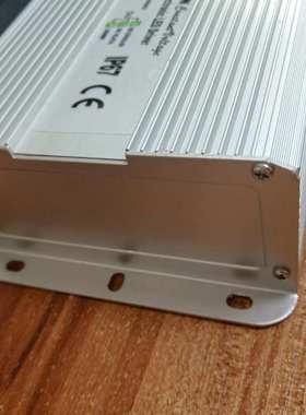 12V银白色铝壳LED恒压防水电源 IP67户外驱动恒压电源S-200W-12