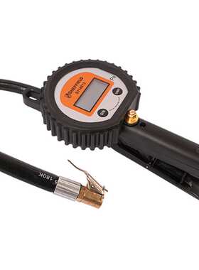 钢盾工具高精度测气充气排气三功能手持式数显轮胎充气表S114013