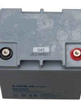厂家直供应 6-GFM-30 深循环动力电池 12V33Ah 碰碰车用胶体电瓶